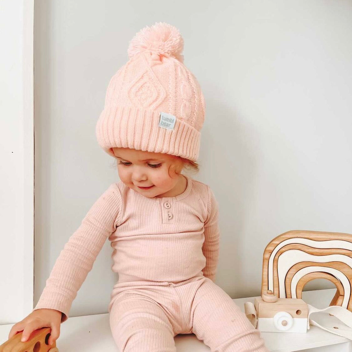 Pink Beanie