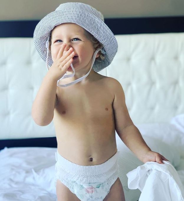 Blue & White Stripe Bucket Hat